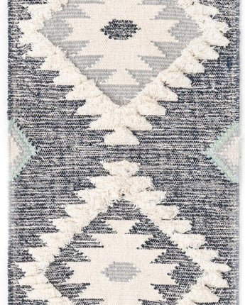 Southwestern mesa rug - Navy Blue / Runner / 2’ 2 x 6’