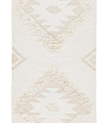 Southwestern mesa rug - White / Runner / 2’ 2 x 6’