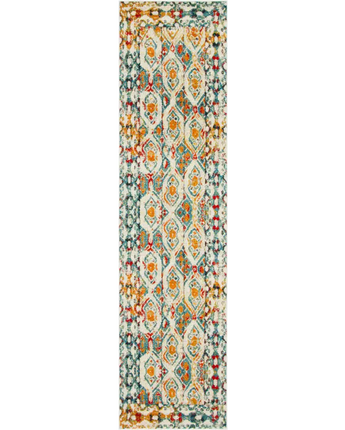 Southwestern piazza rosso rug - Multi / Runner / 2’ 7 x