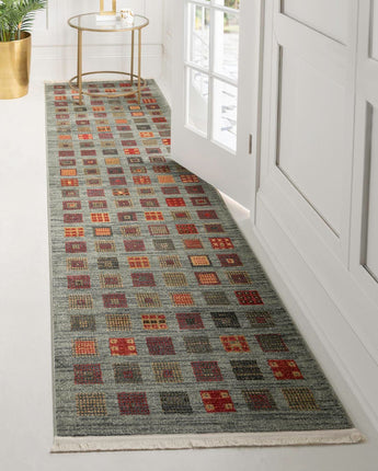 Southwestern rustic designed fars area rug - Area Rugs