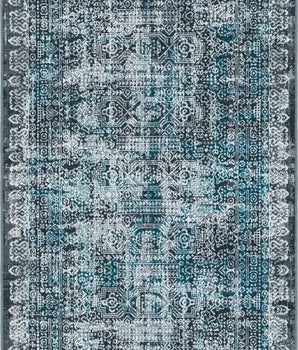 Southwestern sophisticated tribal area rug - Gray