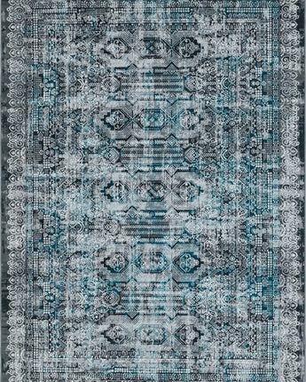 Southwestern sophisticated tribal area rug - Gray