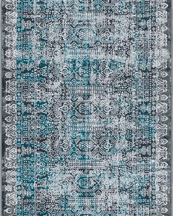 Southwestern sophisticated tribal area rug - Gray / Runner