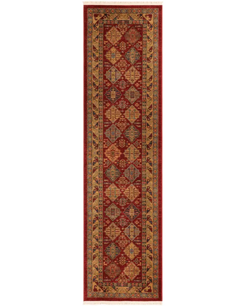 Southwestern xerxes sahand rug - Red / Runner / 2’ 7 x