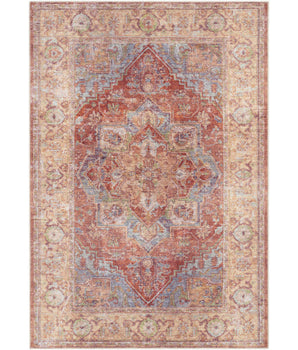 Sylvie washable area rug - Blue / Rectangle / 2x3 - Area