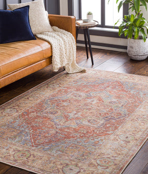 Sylvie washable area rug - Area Rugs