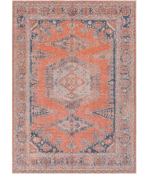 Tournesol washable area rug - Burnt Orange / Rectangle