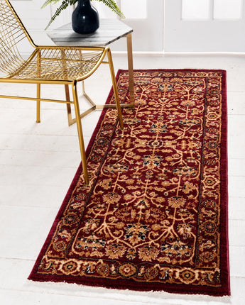 Traditional alcott dorchester rug - Burgundy / Runner