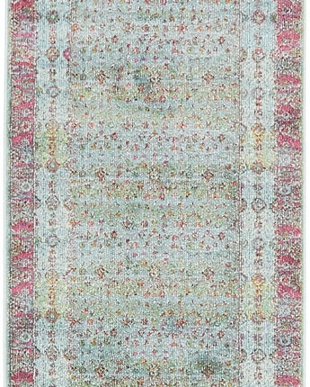 Traditional almendares baracoa rug - Blue / Runner / 2’ 2