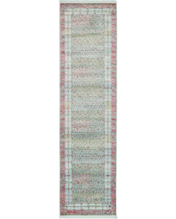 Traditional almendares baracoa rug - Blue / Runner / 2’ 7