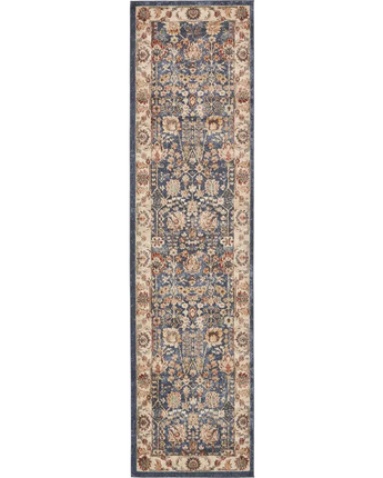 Traditional antheia utopia rug - Navy Blue / Runner / 2’