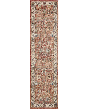 Traditional antheia utopia rug - Orange / Runner / 2’ 7 x