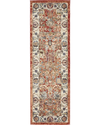 Traditional antheia utopia rug - Orange / Runner / 2’ x