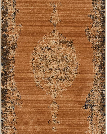 Traditional brook dorchester rug - Light Brown / Runner