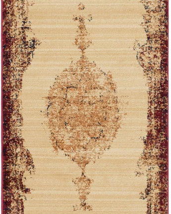 Traditional brook dorchester rug - Red / Runner / 2’ 2 x