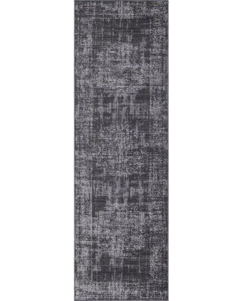 Traditional distressed aarhus rug - Dark Gray / Runner