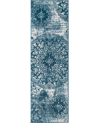 Traditional grand sofia rug (runner round & square) - Blue