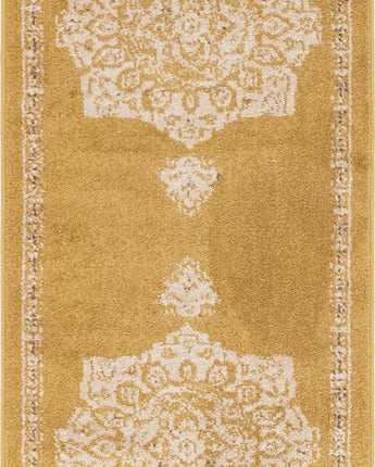 Traditional helios utopia rug (runner & round) - Gold