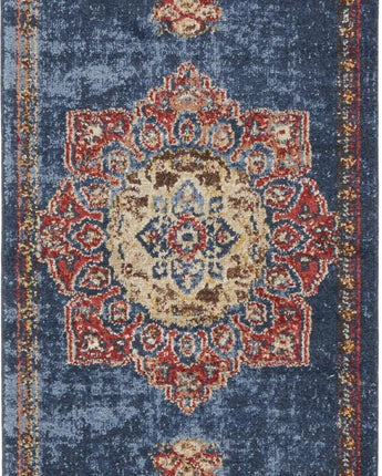 Traditional helios utopia rug (runner & round) - Navy