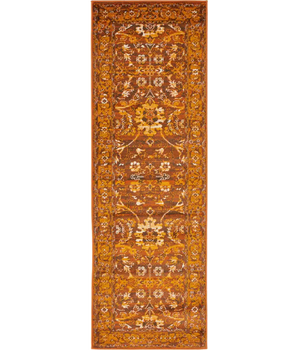 Traditional imperial ottoman rug - Orange / Runner / 2’ x