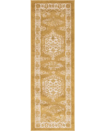 Traditional larissa utopia rug - Yellow / Runner / 2’ x