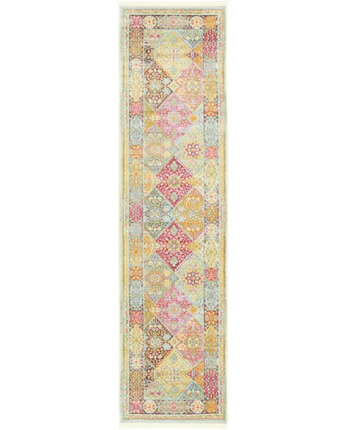 Traditional marta baracoa rug - Multi / Runner / 2’ 7 x