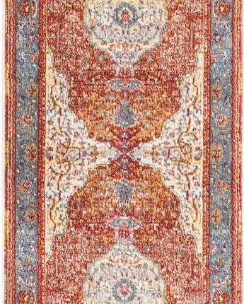 Traditional miramar baracoa rug - Rust Red / Runner / 2’