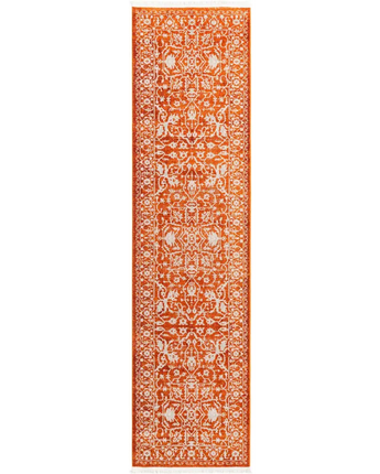 Traditional olympia new classical rug - Orange / Runner