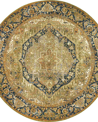 Traditional outdoor traditional nosara rug - Green / 7’