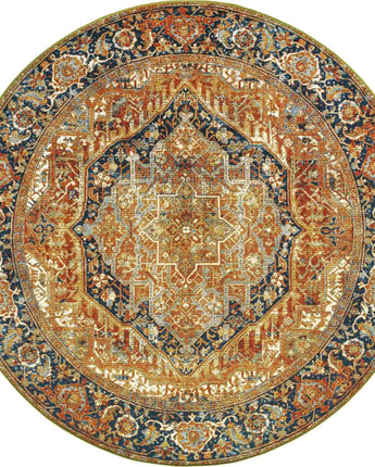 Traditional outdoor traditional nosara rug - Rust Red