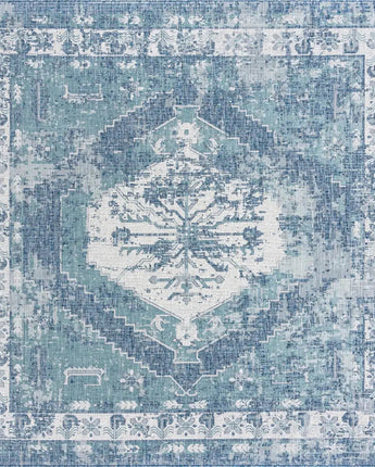 Traditional outdoor traditional valeria rug - Blue / 10’