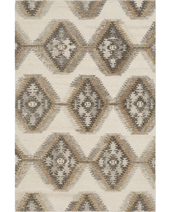 Transitional akina rug - White / Camel / Rectangle