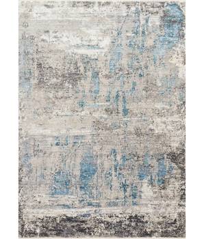 Transitional franca rug - Gray / Blue / Rectangle