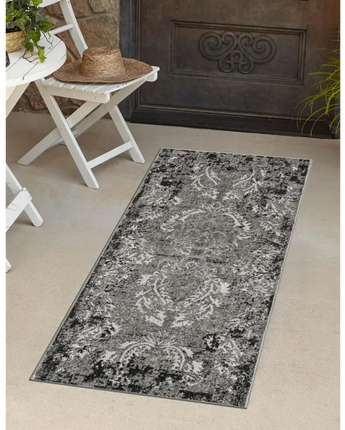 Transitional outdoor botanical manchester rug - Area Rugs