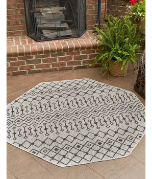 Tribal outdoor trellis tribal trellis rug - Area Rugs