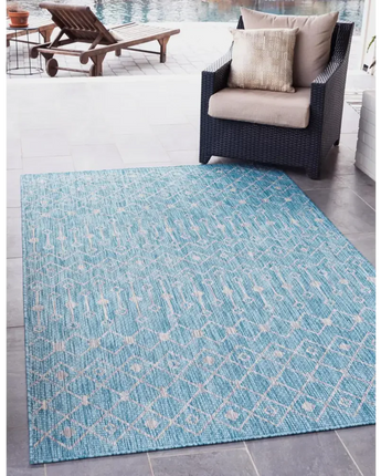 Tribal outdoor trellis tribal trellis rug - Area Rugs