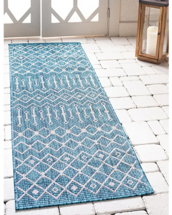 Tribal outdoor trellis tribal trellis rug - Area Rugs