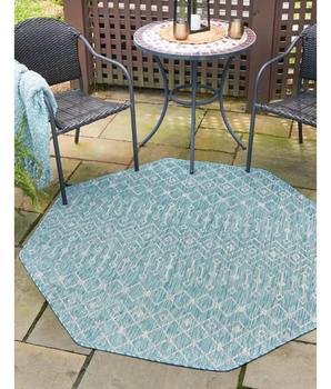 Tribal outdoor trellis tribal trellis rug - Area Rugs