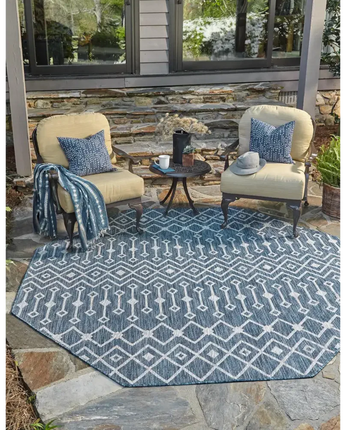 Tribal outdoor trellis tribal trellis rug - Area Rugs