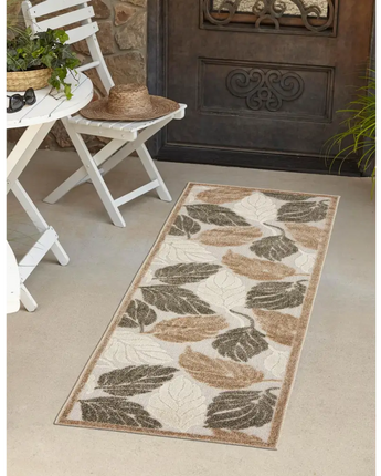 Tropical outdoor botanical augusta rug - Area Rugs