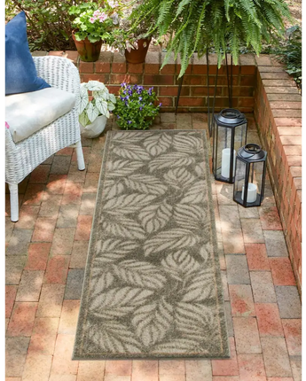 Tropical outdoor botanical augusta rug - Area Rugs