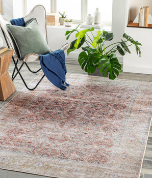 Tulip washable area rug - Area Rugs