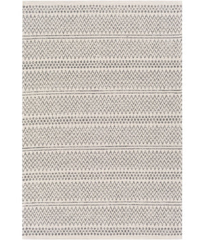 Via margutta washable area rug - White / Rectangle / 2x3