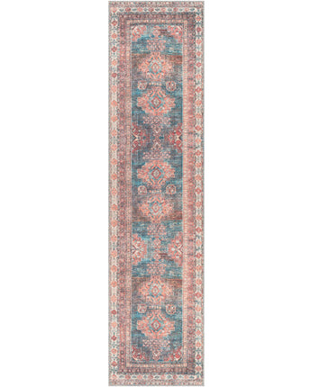 Violette washable area rug - Blue / Runner / 2’7’’ x