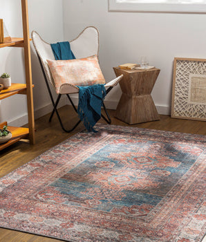 Violette washable area rug - Area Rugs