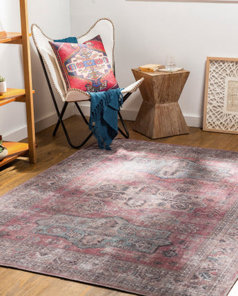 Yasmin washable area rug - Area Rugs