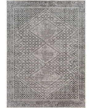 Zehra washable area rug - Gray / Rectangle / 5x7 - Area Rugs