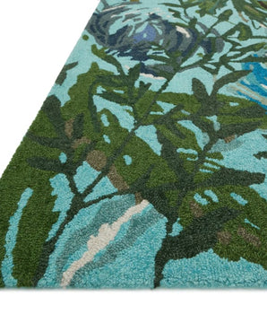 Modern wild bloom rug - Area Rugs