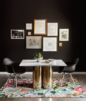 Modern wild bloom rug - Area Rugs