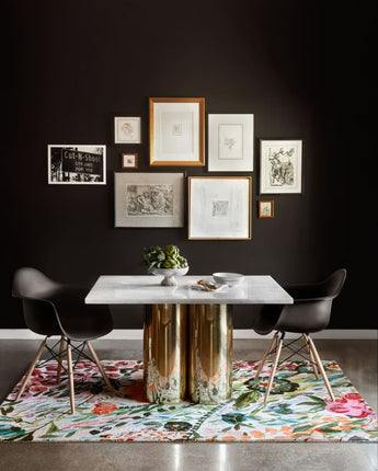 Modern wild bloom rug - Area Rugs